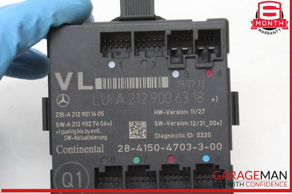 08-18 Mercedes W212 E350 C300 Front Left Side Door Control Module Unit OEM