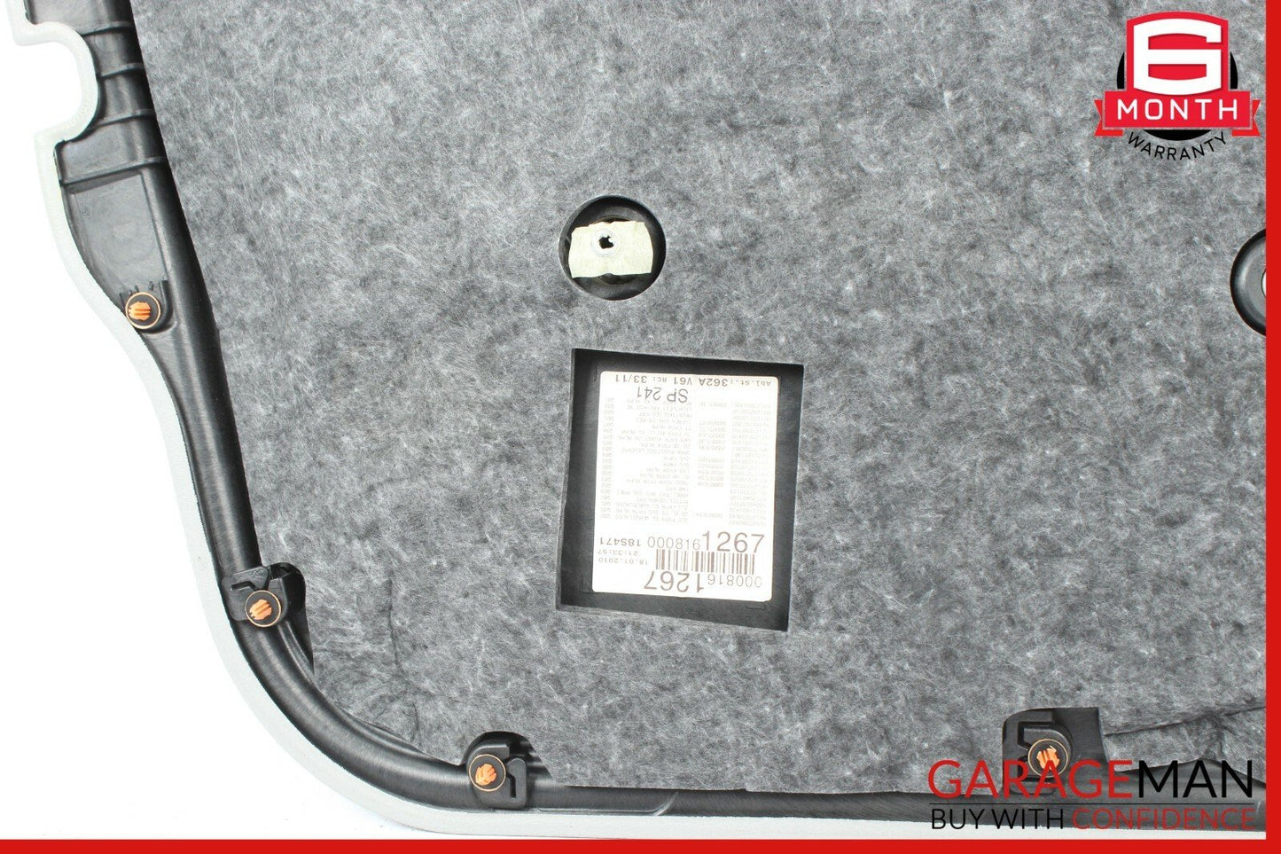 14-16 Mercedes W212 E500 E550 Front Right Side Interior Door Panel Trim Assembly
