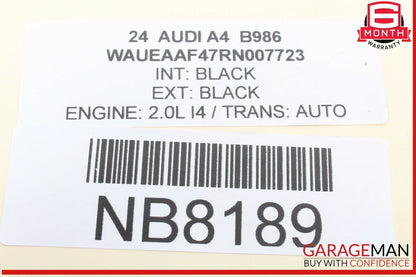 17-24 Audi A4 Rear Right Passenger Side Upper Lateral Control Arm 8W0505398F OEM