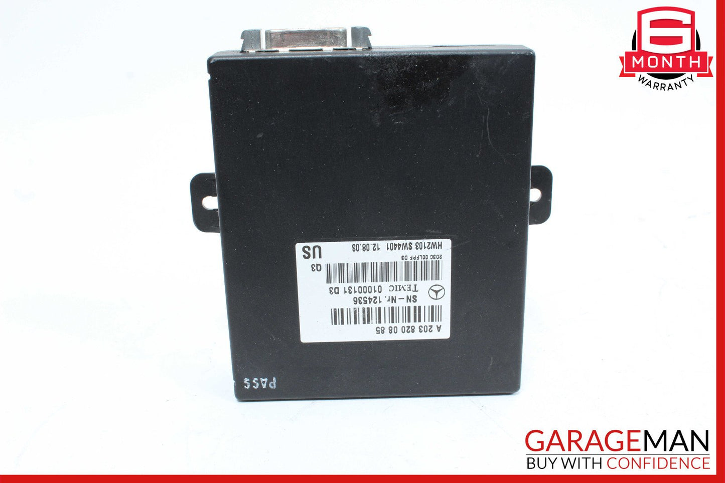 98-02 Mercedes W208 CLK430 Communication Voice Control Module 2038200885 OEM
