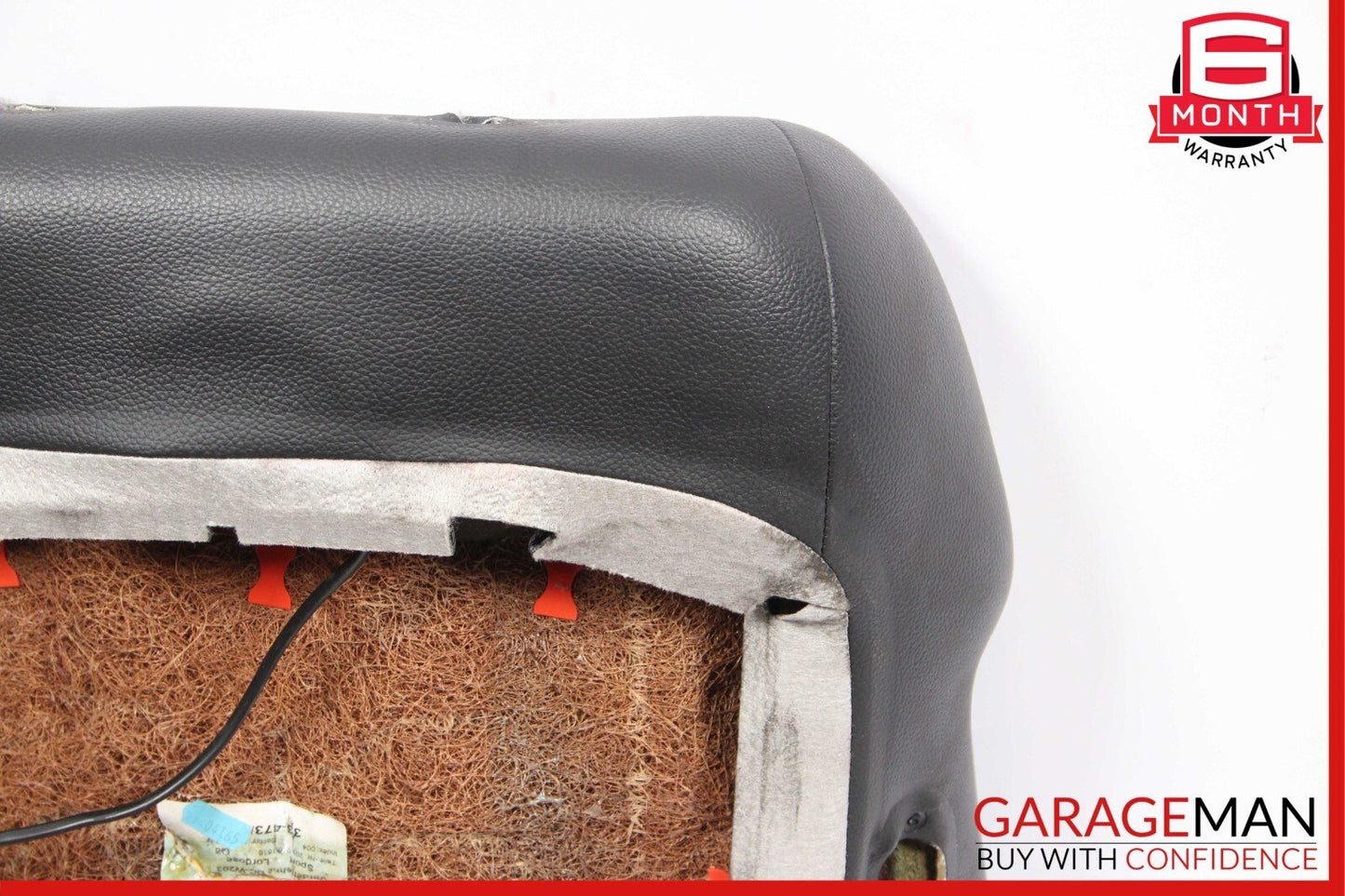 05-07 Mercedes W203 C230 C350 Front Left Driver Top Upper Seat Cushion Black OEM