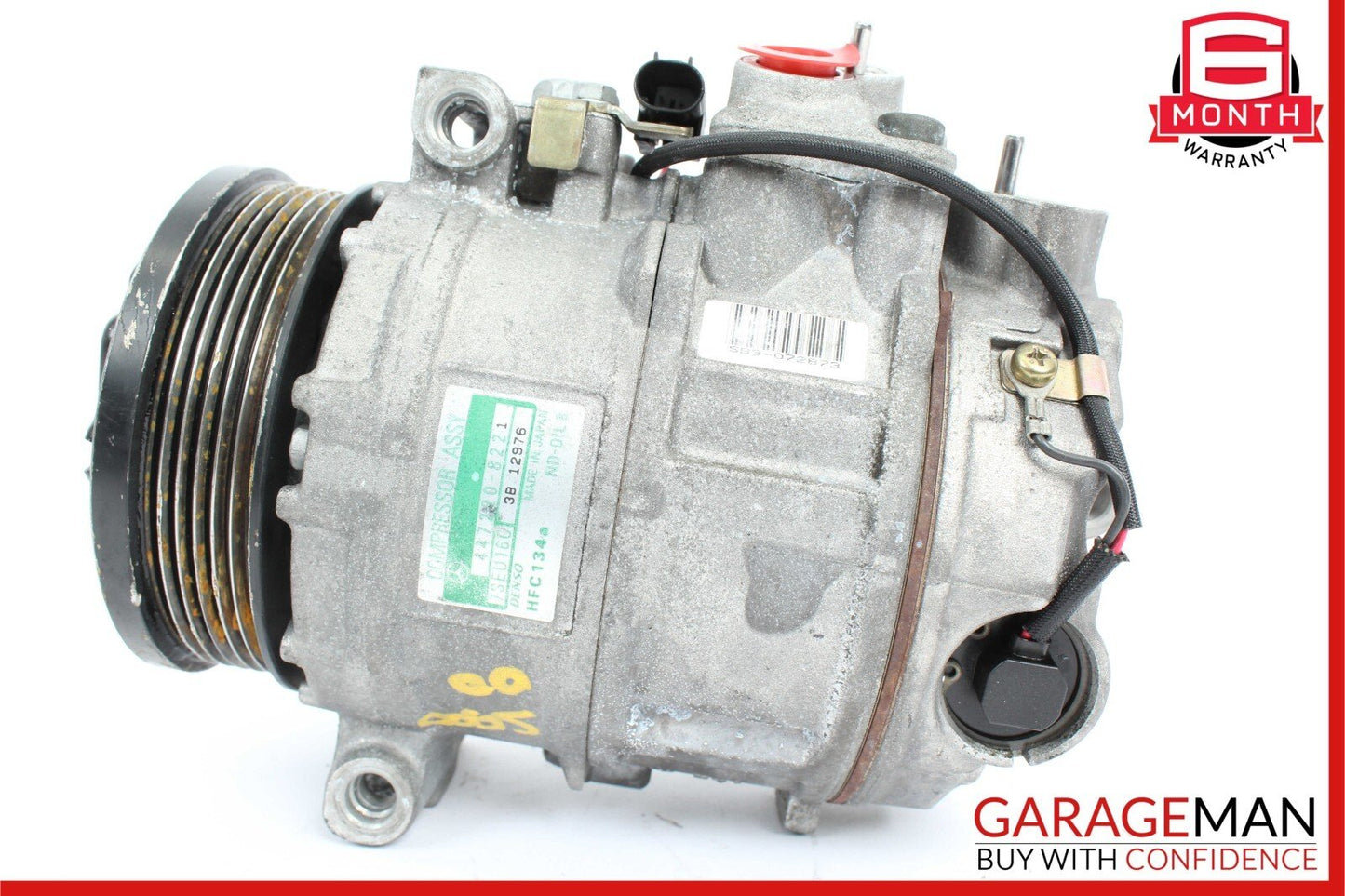 00-02 Mercedes W215 CL500 S500 A/C Air Conditioning Compressor 0002305111 OEM