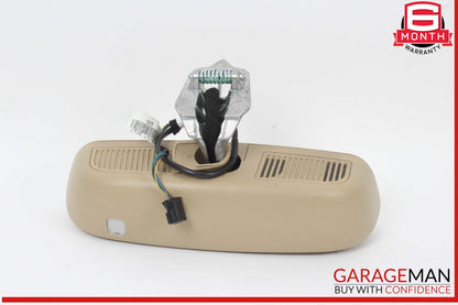 07-09 Mercedes W211 E350 E63 AMG Interior Top Upper Rear View Mirror Brown OEM