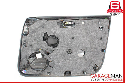 11-17 Audi A8 Interior Door Panel Front Left Driver Side Black OEM