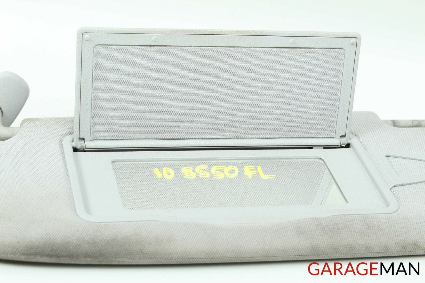 07-13 Mercedes W221 S550 Sun Visor Sunvisor Shade Cover Left Driver Gray OEM