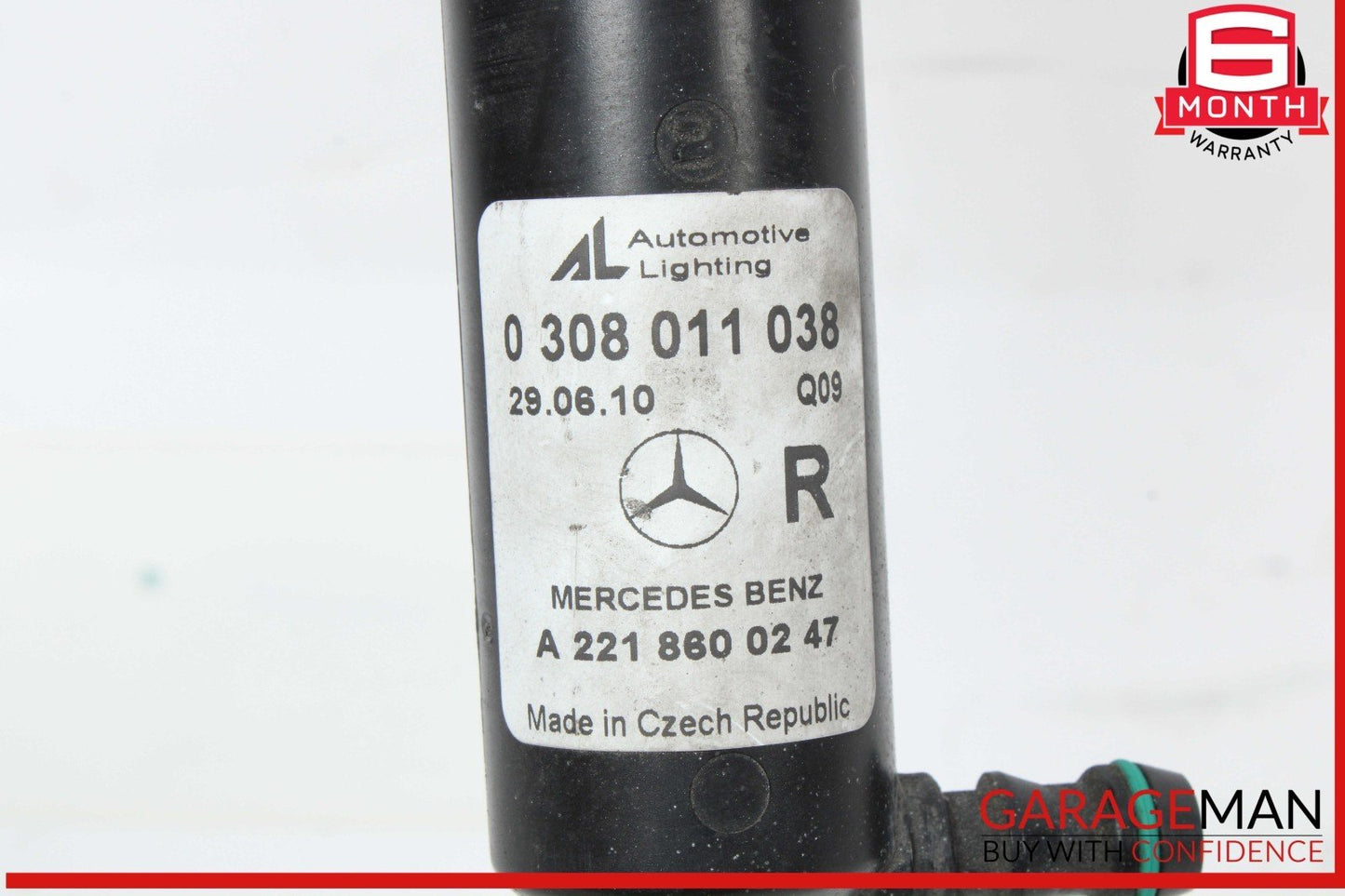 07-14 Mercedes W221 S550 CL550 Right Side Headlight Washer Nozzle Pump OEM