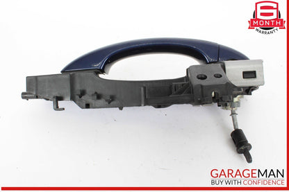 14-17 Audi SQ5 Front Left Driver Side Exterior Door Handle Blue OEM