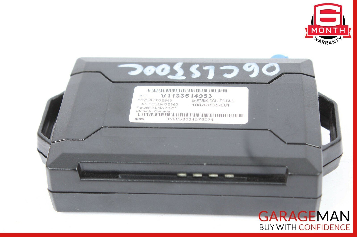 06-11 Mercedes W219 CLS500 Imetrik GPS Tracker Tracking Module Device Locator