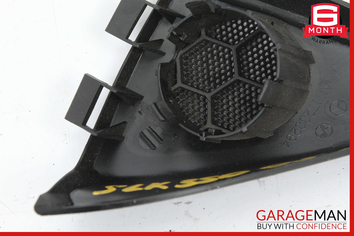 05-11 Mercedes R171 SLK350 SLK280 Door Tweeter Speaker Cover Right Passenger OEM