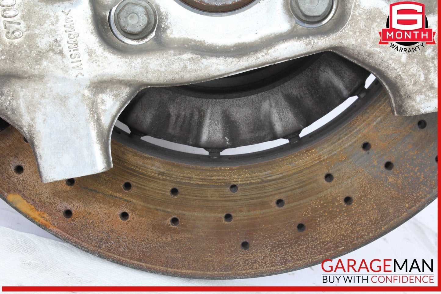17-20 Maserati Levante M161 Front Left Driver Side Spindle Knuckle w/ Rotor Disc