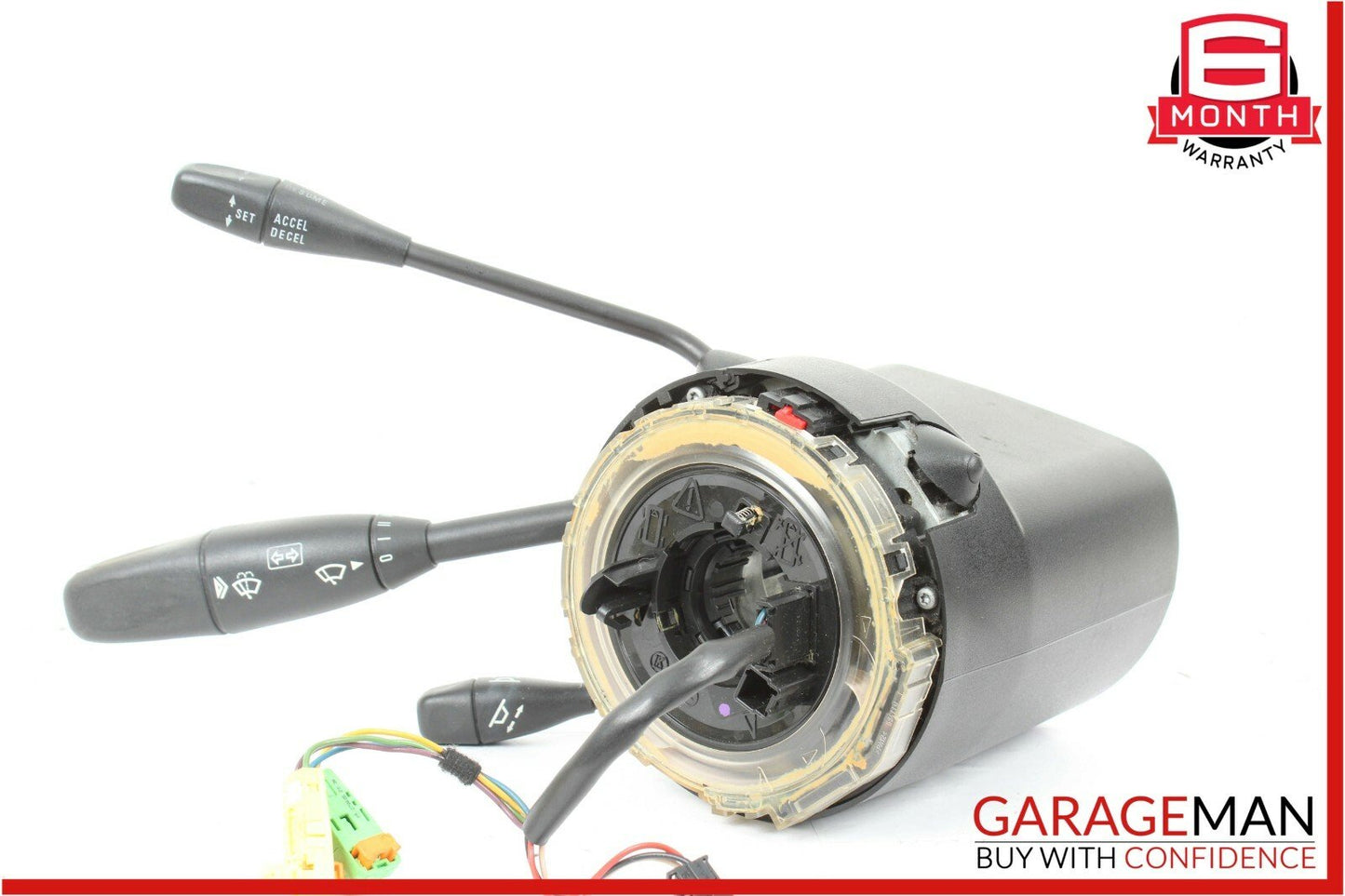 06-09 Mercedes W219 CLS500 Steering Column Control Switches Assembly Black OEM