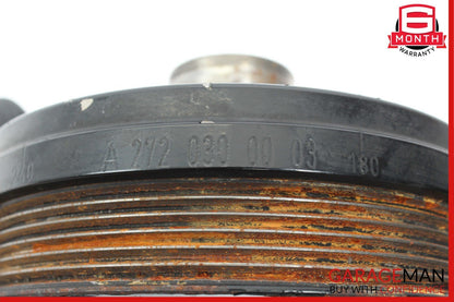 08-11 Mercedes W204 C300 Engine Motor Crankshaft Crank Shaft Pulley OEM