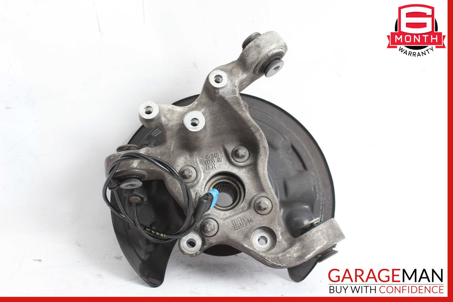 14-19 Mercedes W117 CLA45 4Matic Rear Left Wheel Carrier Spindle Knuckle Hub