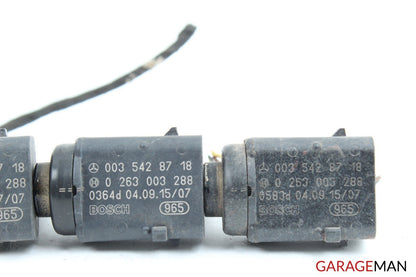 00-06 Mercedes W215 CL600 Bosch Bumper Park Distance Control Sensor Set of 4 Pc