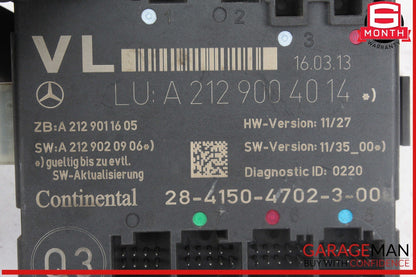 08-18 Mercedes W204 C350 C300 CLS550 Front Left Side Door Control Module OEM