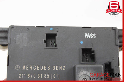 03-09 Mercedes W211 E320 E350 E500 Rear Left Side Door Controller Module Unit