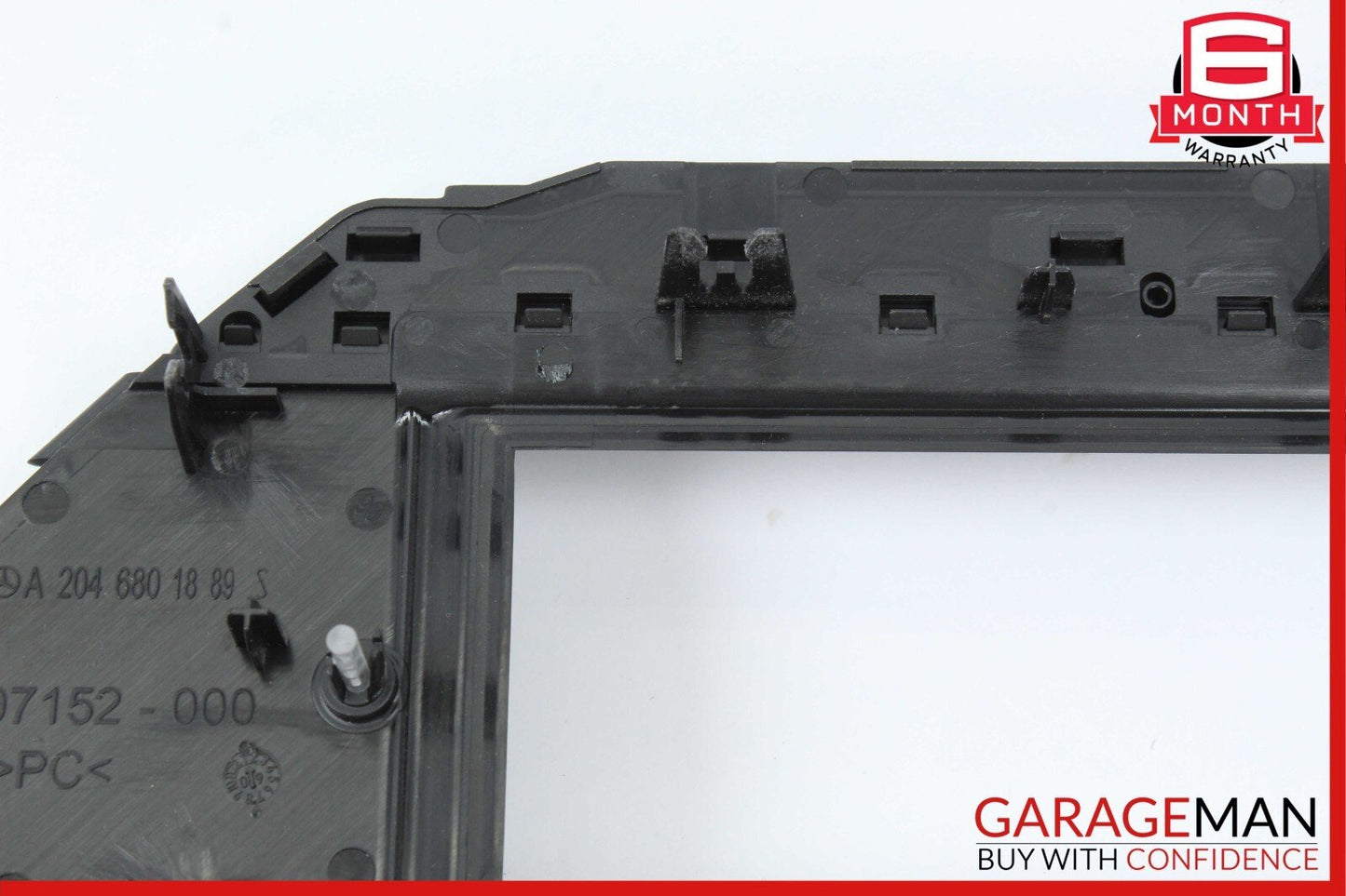 10-12 Mercedes X204 GLK350 Dashboard Screen Display Trim Cover Black