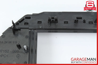 10-12 Mercedes X204 GLK350 Dashboard Screen Display Trim Cover Black