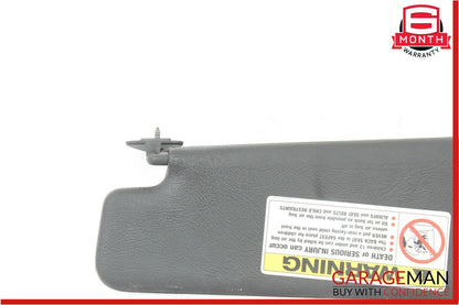 97-04 Mercedes R170 SLK320 Front Right Side Sunvisor Sun Visor Sunshade Black