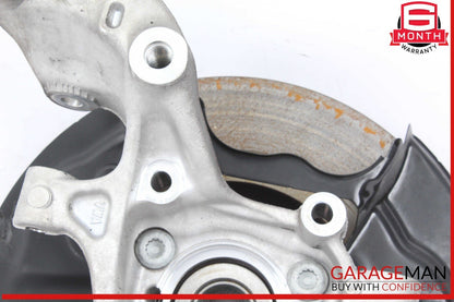 17-20 Audi S3 A3 Rear Right Passenger Side Spindle Knuckle Hub w/ Rotor OEM