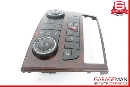 09-12 Mercedes W164 ML550 Center Dash AC A/C Heater Temperature Switch Assembly