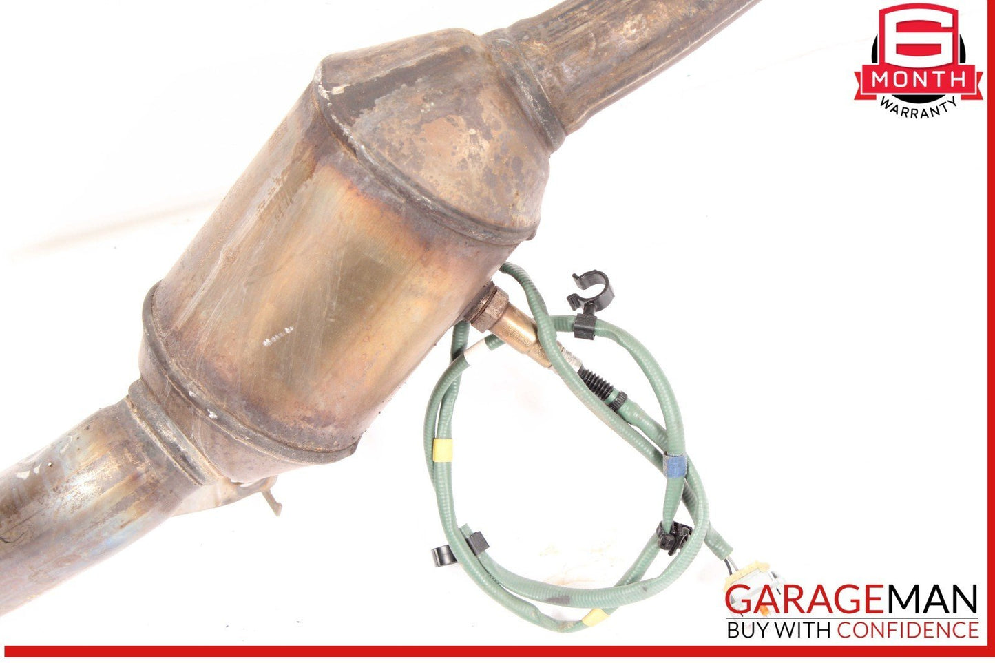 12-16 Porsche Panamera 970 E-Hybrid Left Exhaust Downpipe 97011334916 OEM