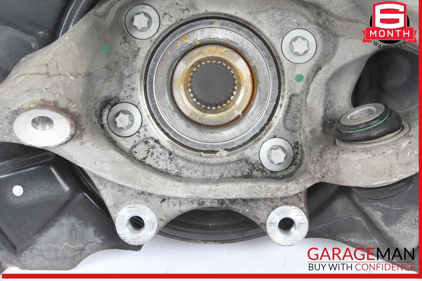 10-16 Mercedes W212 E350 Wagon Rear Left Side Wheel Spindle Knuckle Hub Bearing