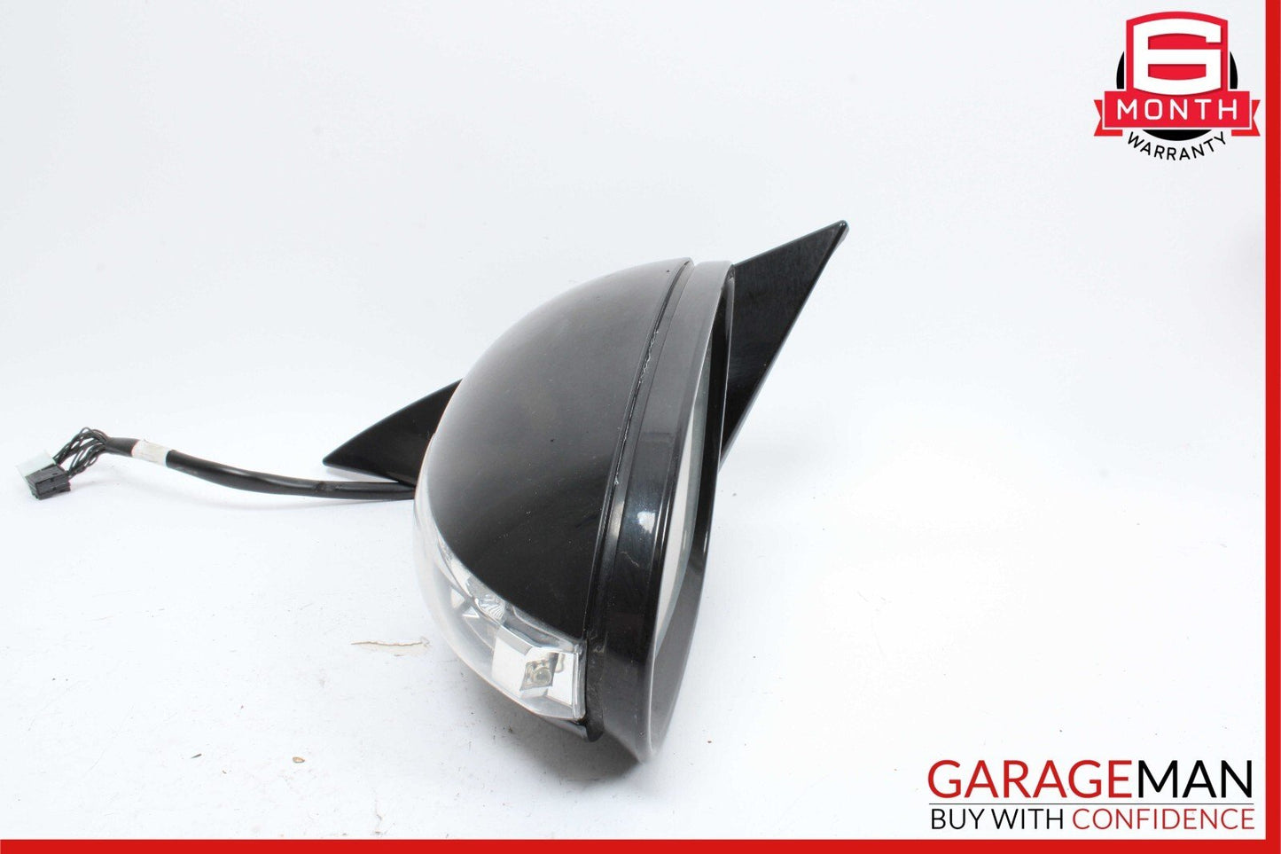 07-09 Mercedes W216 CL550 CL63 AMG Front Left Side Mirror Door Rear View Black