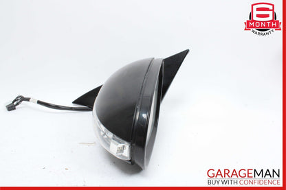 07-09 Mercedes W216 CL550 CL63 AMG Front Left Side Mirror Door Rear View Black