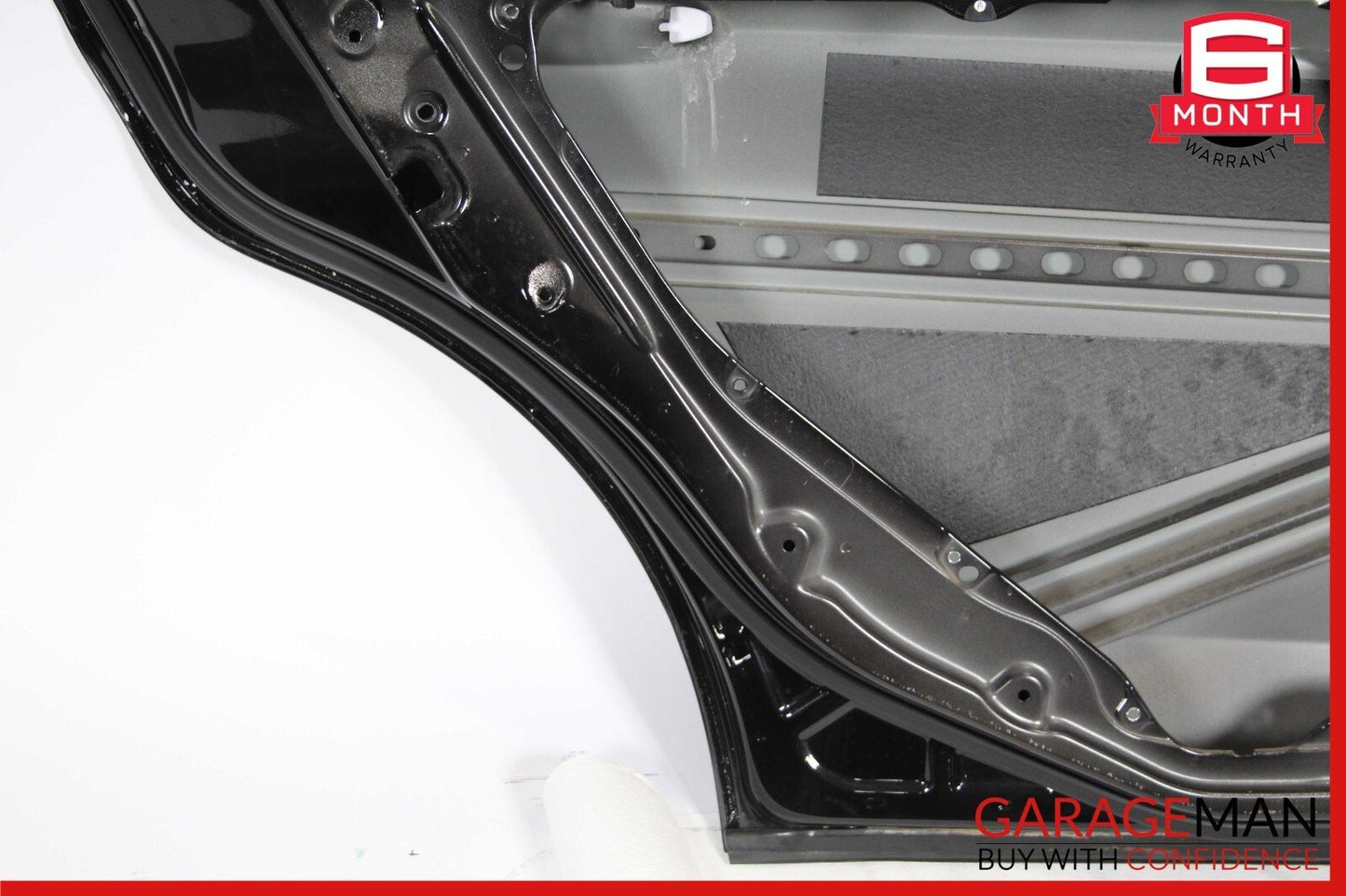 11-13 Mercedes W212 E350 Wagon Rear Left Driver Side Door Shell Assembly Black