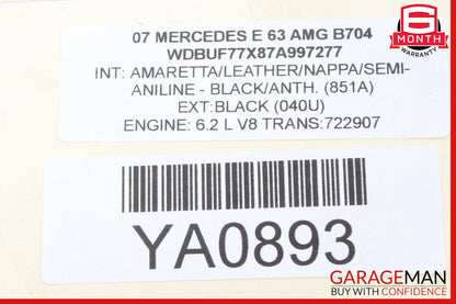 03-12 Mercedes W211 E63 CLS550 Rear Right / Left Side Thrust Lower Control Arm