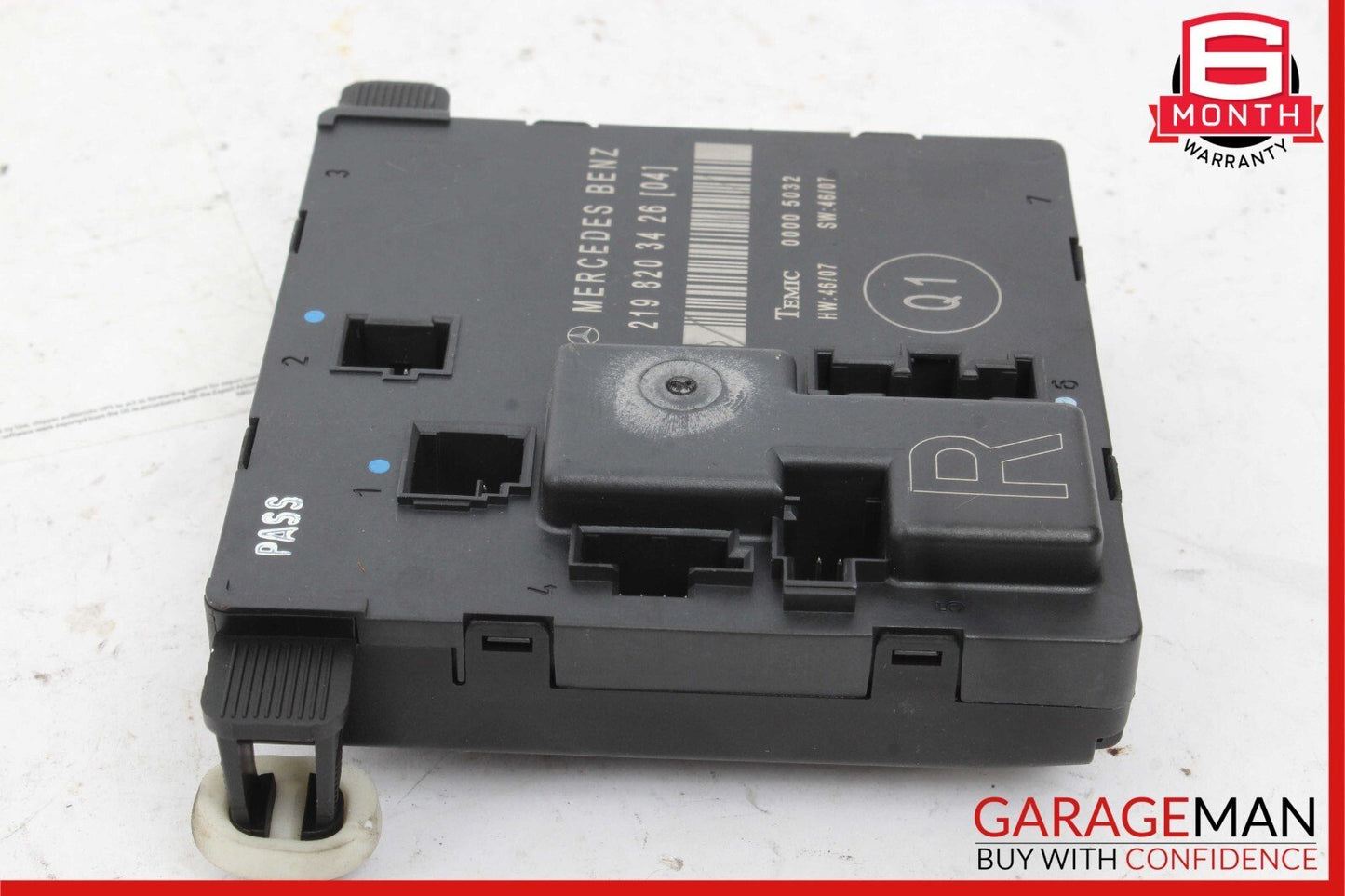 06-11 Mercedes W219 CLS550 CLS500 Rear Right Door Control Module 2198203426 OEM