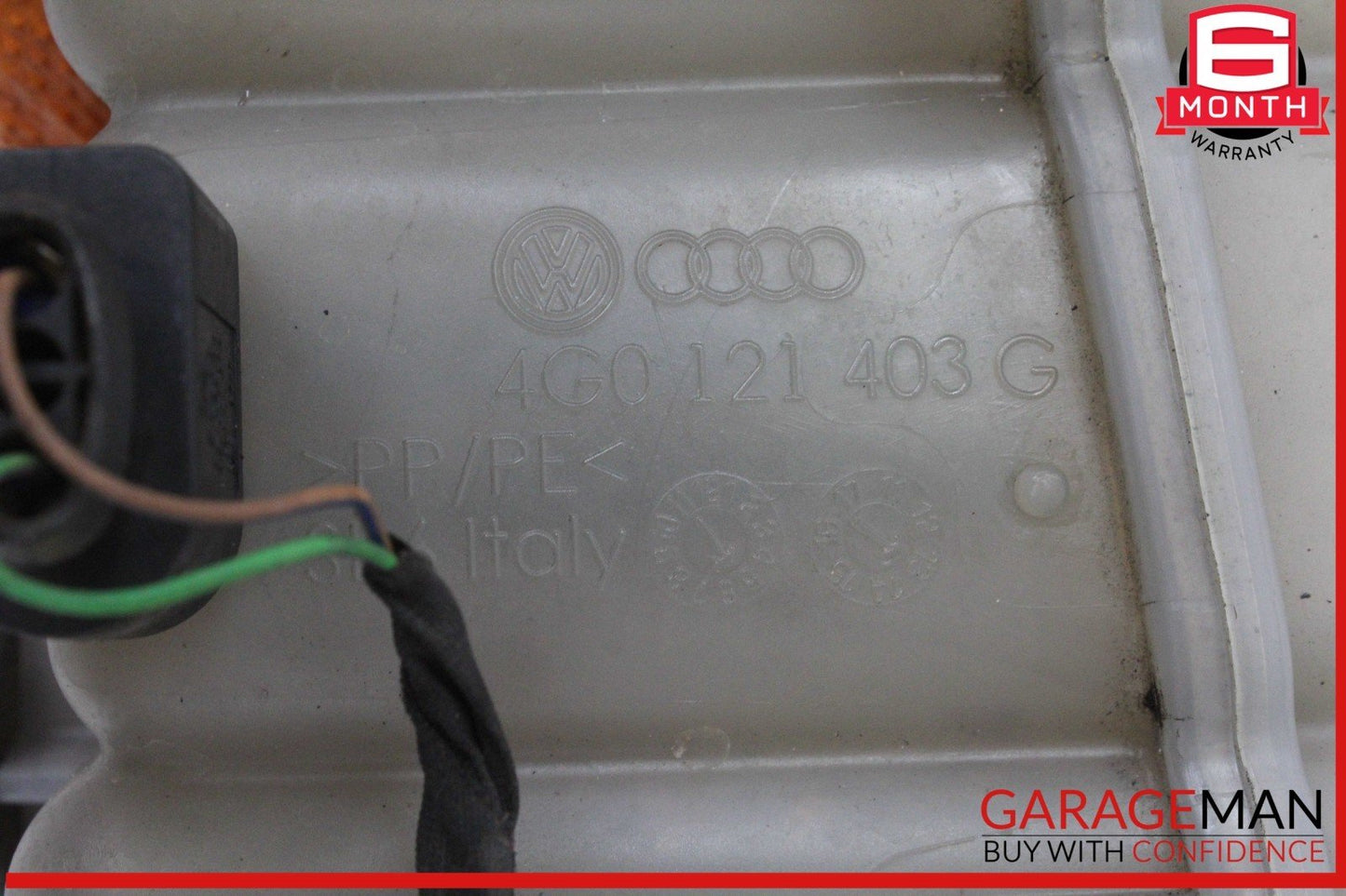 12-18 Audi A6 A7 Radiator Coolant Overflow Reservoir Tank 4G0121403G OEM