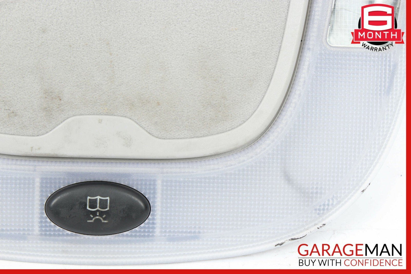 00-06 Mercedes W220 S430 S55 AMG Right or Left Rear Dome Light Mirror Gray OEM