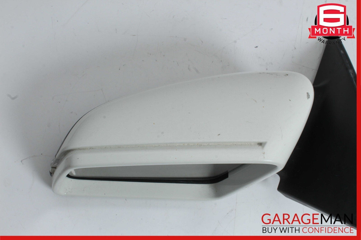 10-11 Mercedes W204 C300 Front Left Side Mirror Door Rear View White OEM