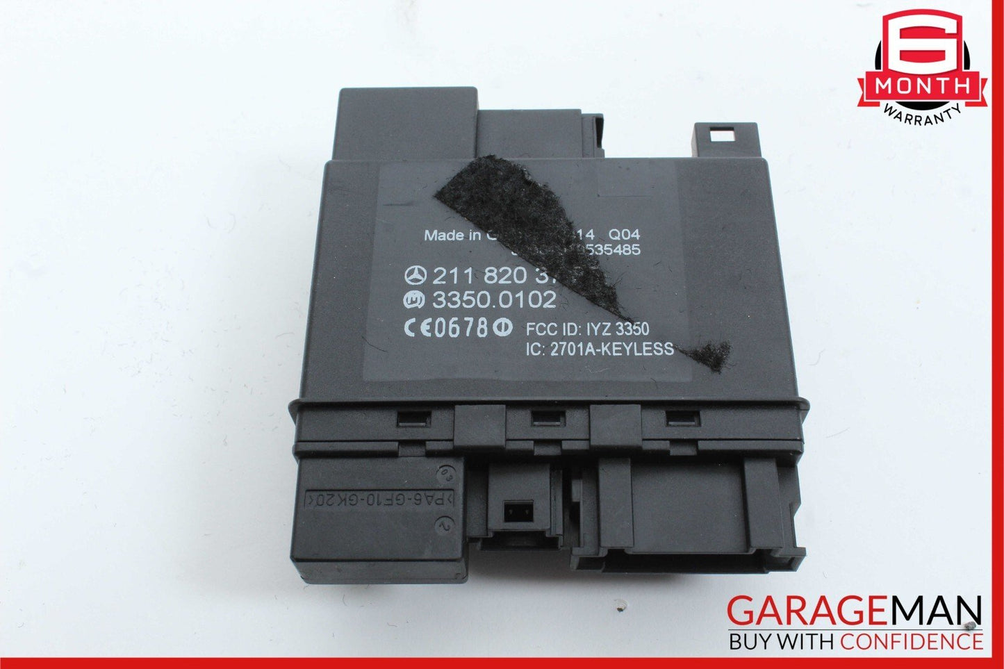 06-11 Mercedes W219 CLS550 E320 Rear Door Keyless Go Control Module Unit OEM