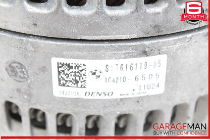 14-18 BMW X5 F15 X6 Engine Alternator Generator 210A 14V Denso 7616119 OEM