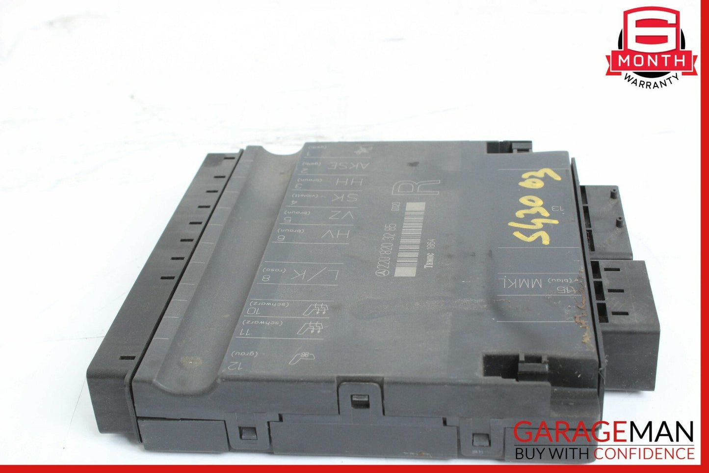 03-06 Mercedes W220 S430 S500 Front Right Passenger Seat Control Module Unit OEM