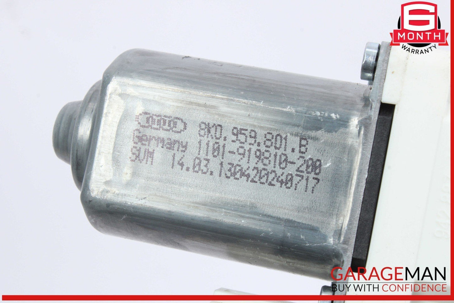 12-18 Audi A7 SQ5 Front Left Driver Side Window Regulator Motor 8K0959801B OEM
