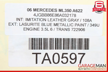 07-12 Mercedes X164 GL450 ML350 ML63 AMG Front Right Side Seat Adjust Motor Unit