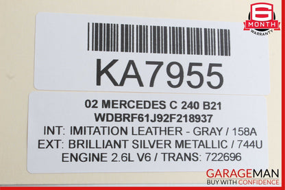 01-09 Mercedes W203 C240 CLK63 Front Right Side Window Switch Control Button OEM