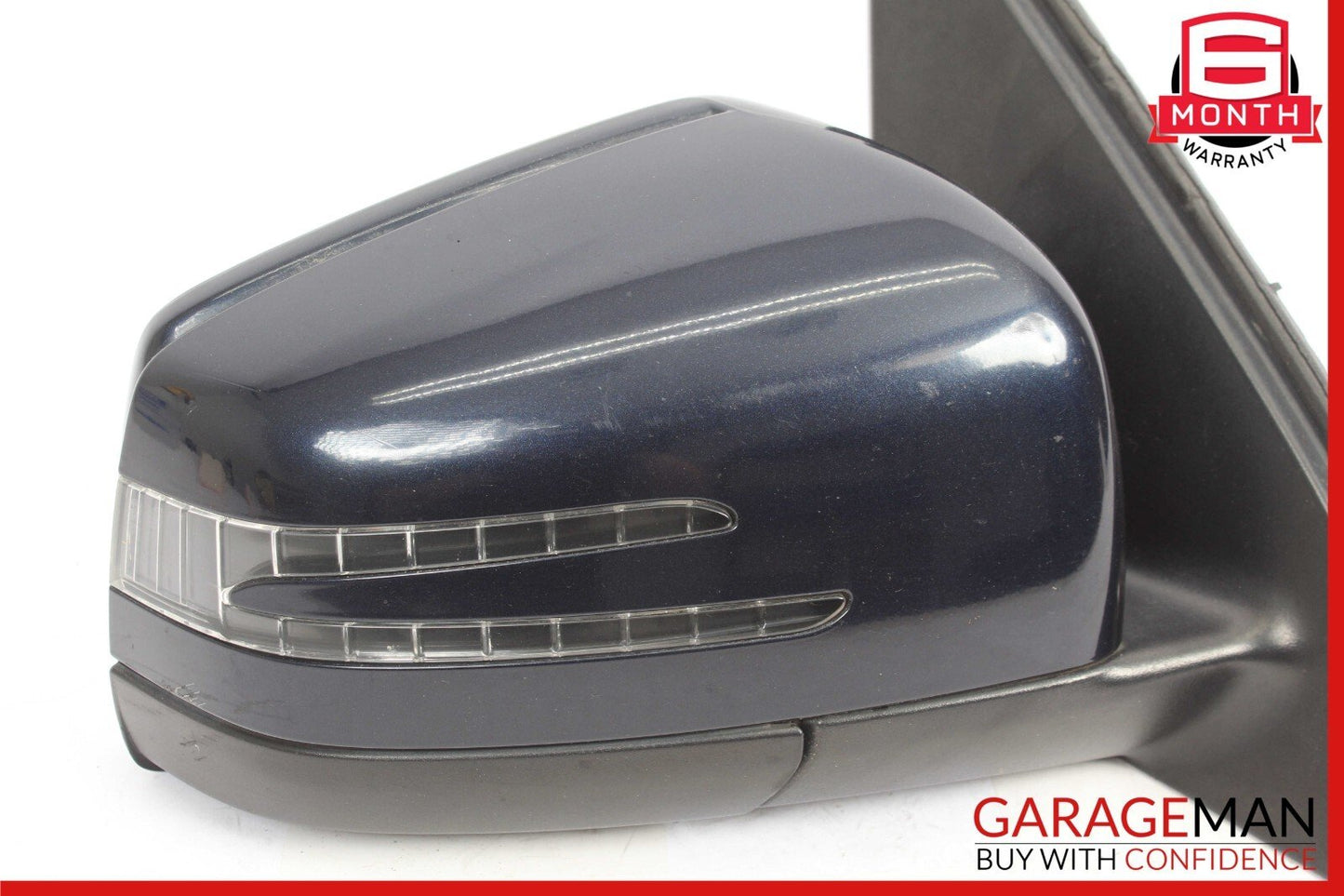 12-16 Mercedes X166 GL450 Front Right Side Mirror Glass Rear View w/ Blind Spot