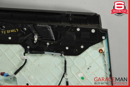 08-14 Mercedes W204 C300 Sedan Rear Right Interior Door Trim Panel Black