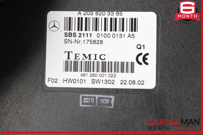 00-06 Mercedes W220 S500 Language Voice Control Module 2038203385 OEM