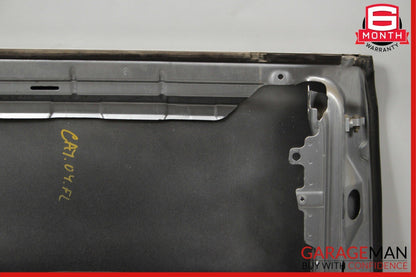 03-10 Porsche Cayenne 955 Front Left Exterior Door Shell Frame Crystal Silver