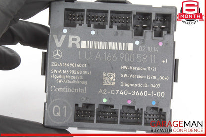 12-20 Mercedes W117 CLA250 CLA45 AMG ML350 Front Right Side Door Control Module