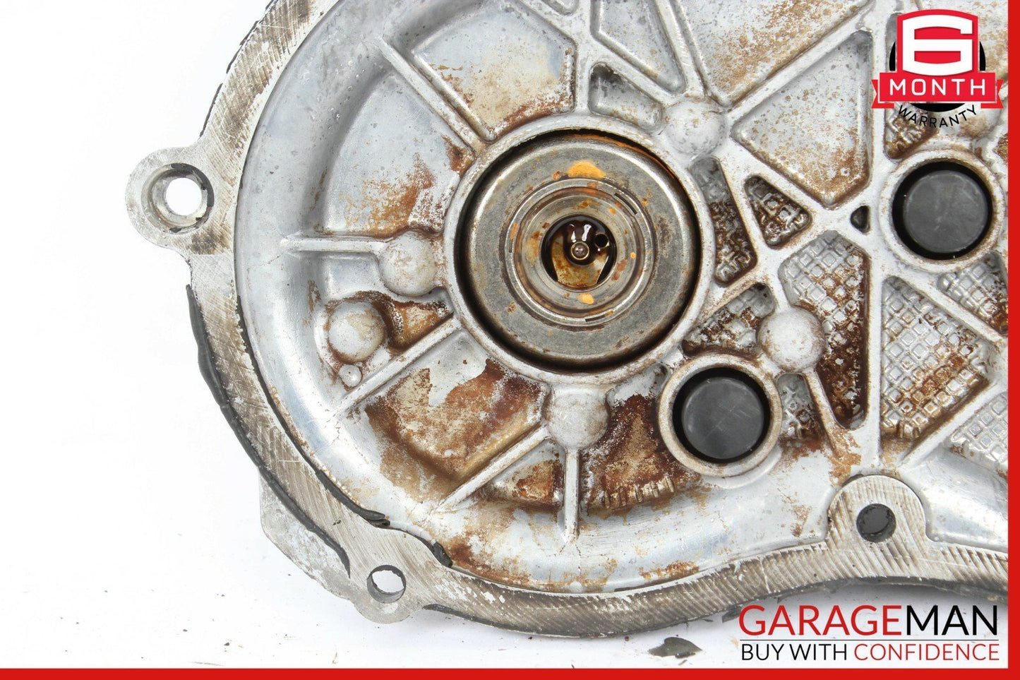 06-10 Mercedes R350 CLK350 C300 Front Left Engine Timing Chain Valve Cover Plate