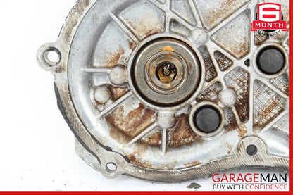 06-10 Mercedes R350 CLK350 C300 Front Left Engine Timing Chain Valve Cover Plate