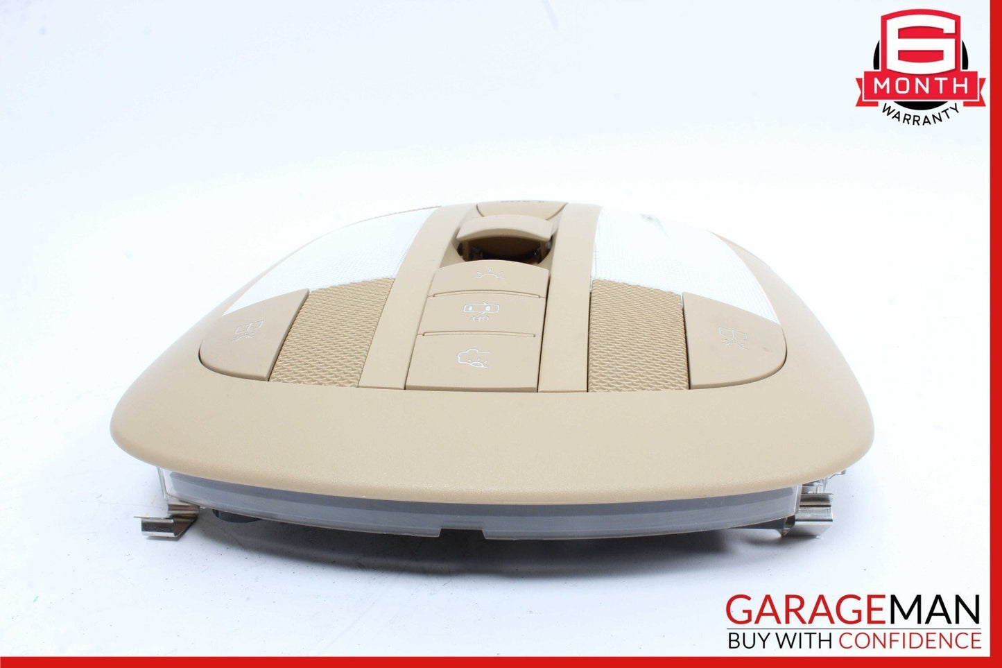 06-13 Mercedes X164 GL450 R500 R63 AMG Front Top Overhead Dome Light Lamp Brown