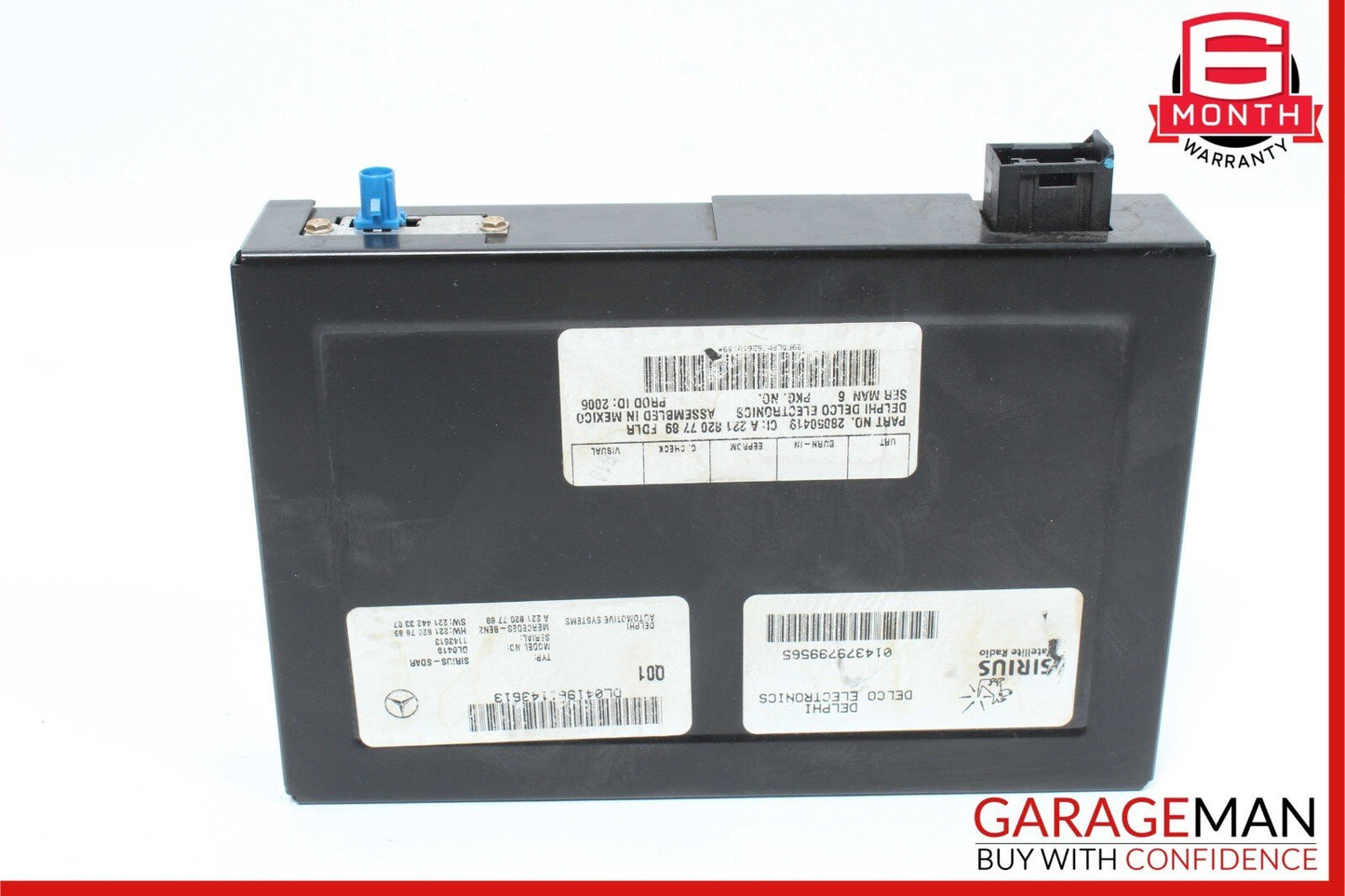 07-14 Mercedes W221 S550 S350 CL550 Sirius Satellite Radio Module Receiver OEM